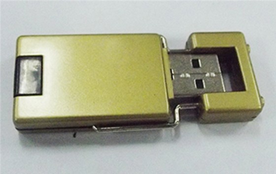 機(jī)器人U盤外殼注塑加工案例U48 訂做u盤外殼