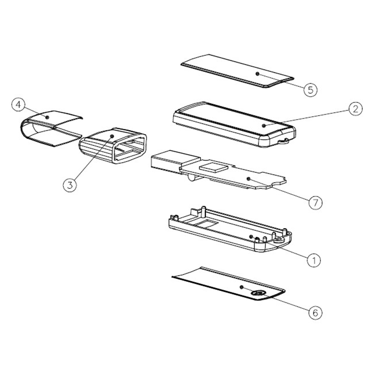 臺電U盤外殼注塑加工案例U167 u盤定制開模 臺電U盤外殼注塑加工案例U167 u盤定制開模