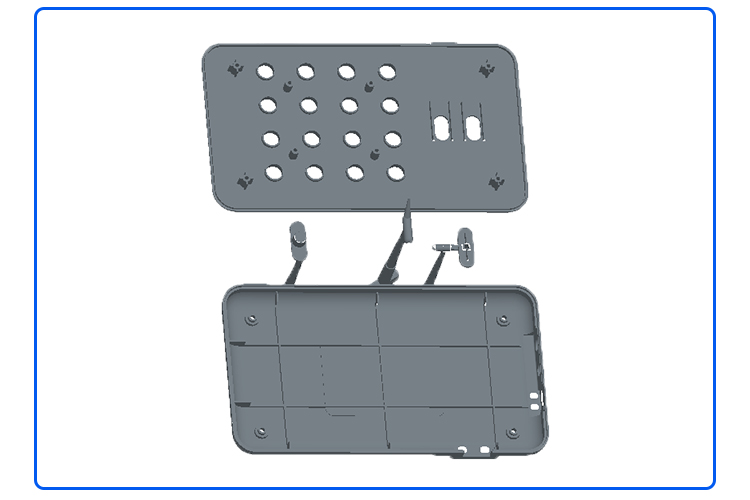 移動電源外殼注塑加工案例CZ821 注塑加工件廠家 移動電源外殼注塑加工案例CZ821 注塑加工件廠家