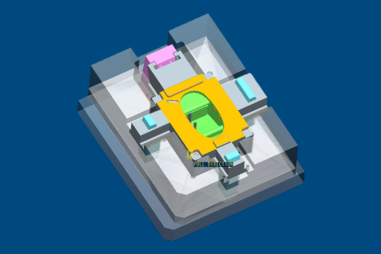 移動電源模具定制案例CZ571A 快速注塑模具 移動電源模具定制案例CZ571A 快速注塑模具